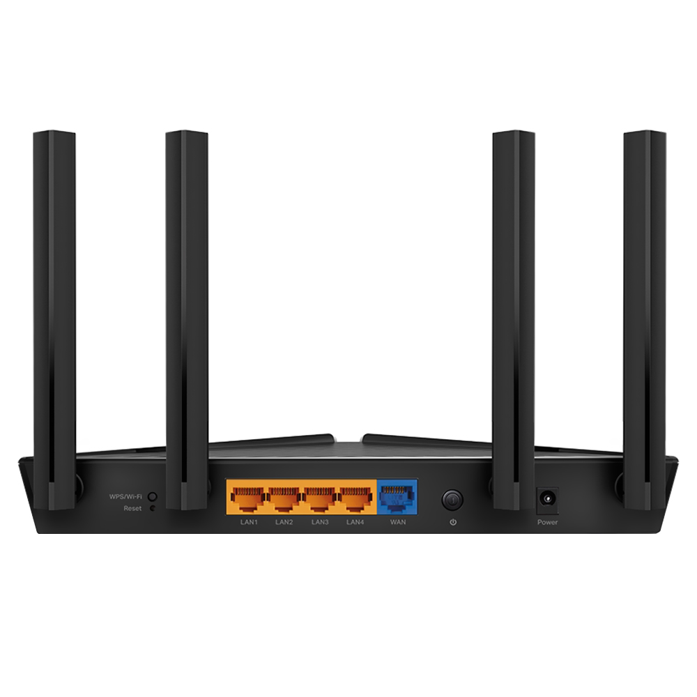 Roteador Tp-Link Archer AX23 AX1800 Dual Band / 2.4GHz / 5GHz / Wi-Fi 6 / 4 Antenas - Preto