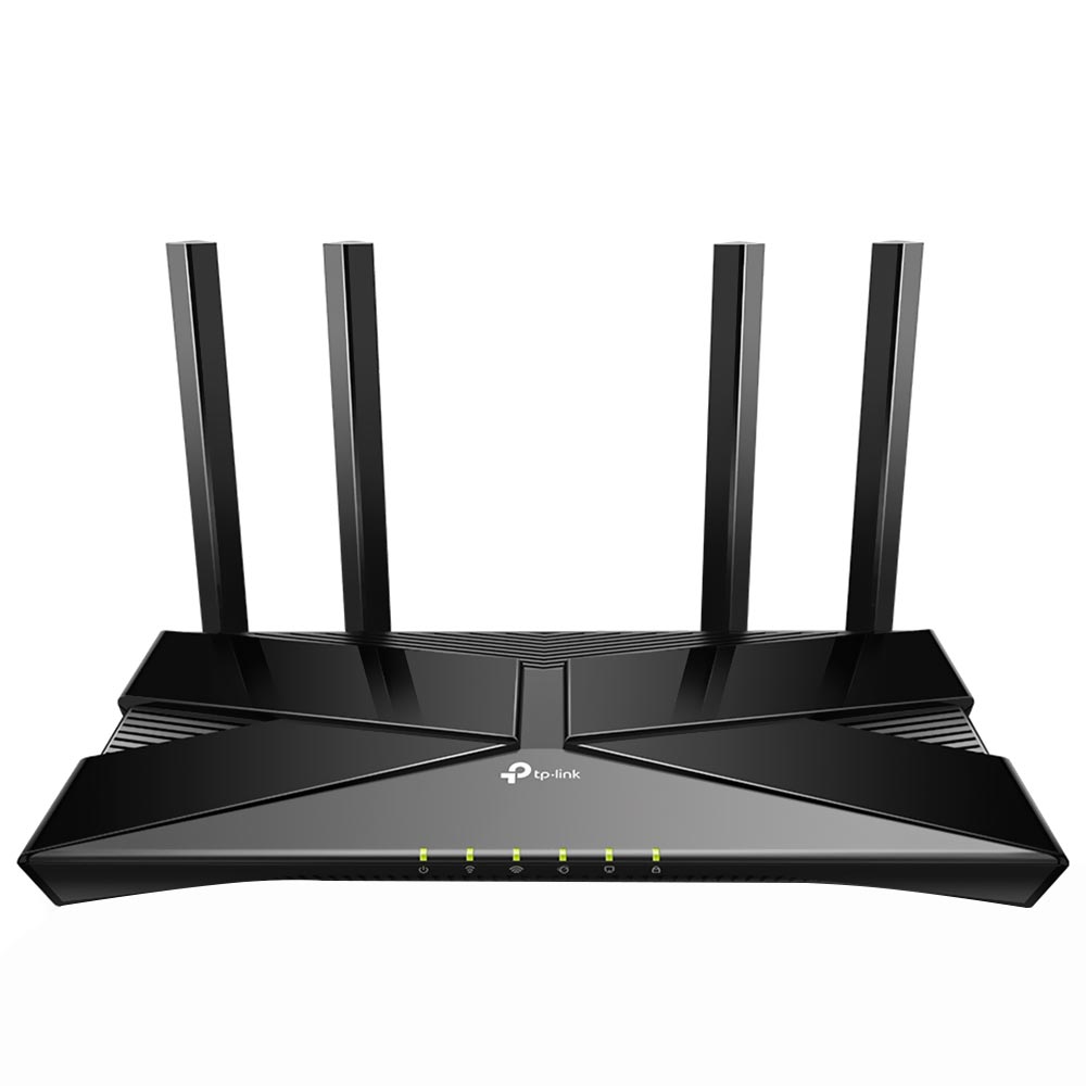 Roteador Tp-Link Archer AX53 AX3000 Dual Band Gigabit / 2.4GHz / 5GHz / Wi-Fi 6 / 4 Antenas - Preto