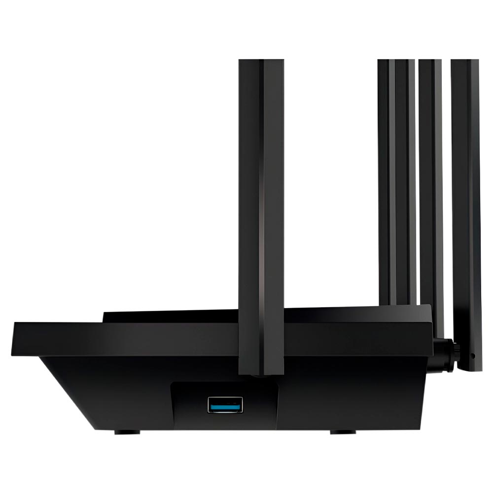 Roteador Tp-Link Archer AX73 AX5400 Dual Band Gigabit / 2.4GHz / 5GHz / 6 Antenas - Preto