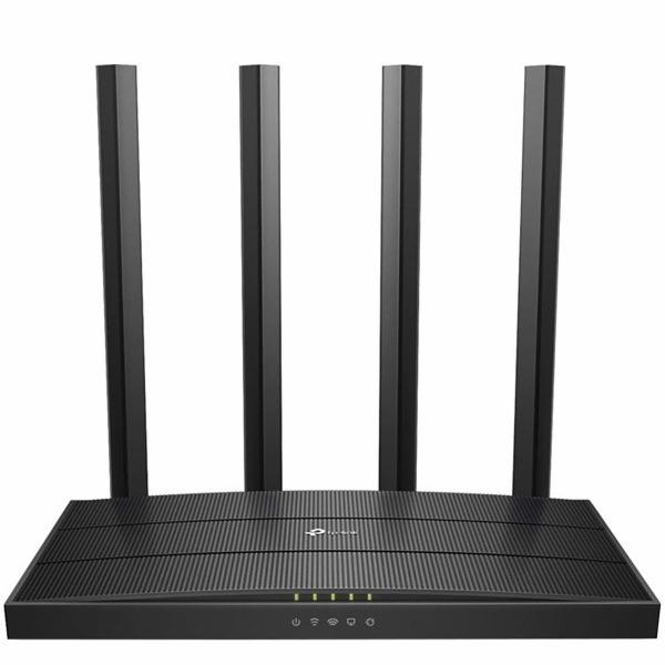 Roteador Tp-Link Archer C6 AC1200 Dual Band / 2.4GHz / 5GHz / 4 Antenas - Preto