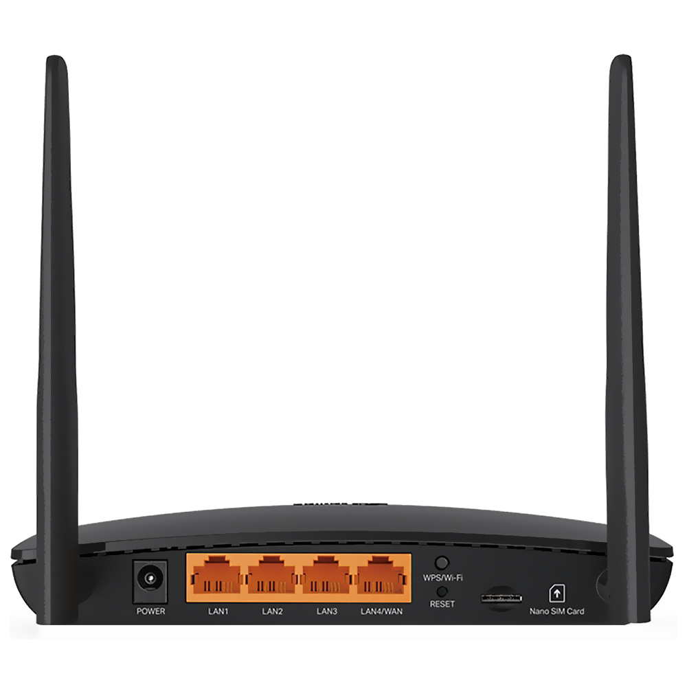 Roteador Tp-Link Archer MR200 AC750 Dual Band / 2.4GHz / 5GHz - Preto