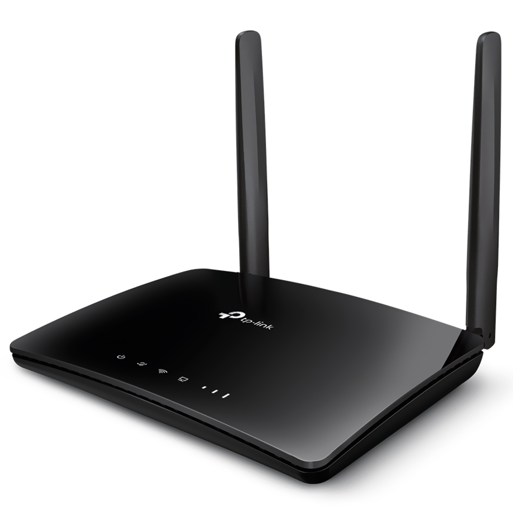 Roteador Tp-Link Archer MR200 AC750 Dual Band / 2.4GHz / 5GHz - Preto