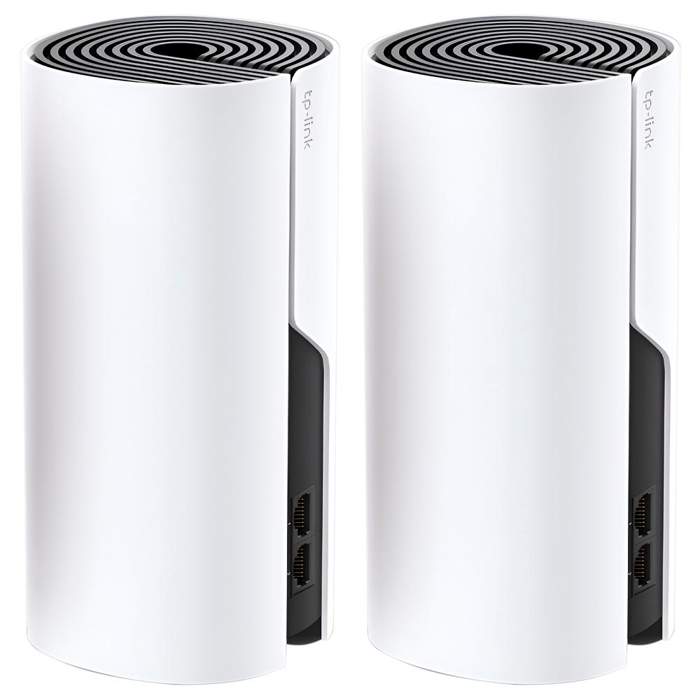 Roteador Tp-Link Deco M4 Whole Home Mesh Wi-Fi AC1200 Dual Band / 2.4GHz / 5GHz - Branco (kit com 2)