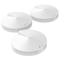 Roteador Tp-Link Deco M5 Whole Home Mesh Wi-Fi AC1300 Dual Band / 2.4GHz / 5GHz - Branco (Kit com 3)