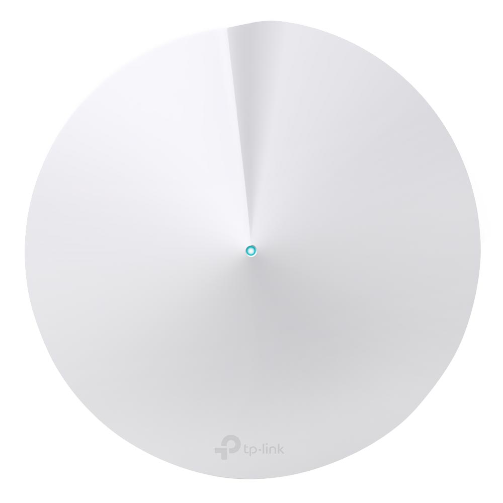 Roteador Tp-Link Deco M5 Whole Home Mesh Wi-Fi AC1300 Dual Band / 2.4GHz / 5GHz - Branco (Kit com 3)