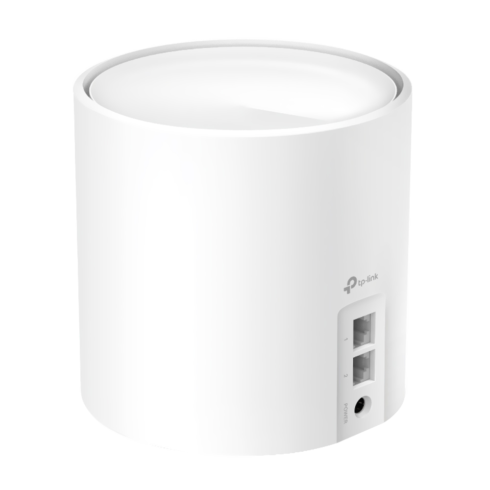 Roteador Tp-Link Deco X60 Whole Home Mesh Wi-Fi AX5400 Dual Band / 2.4GHz / 5GHz - Branco