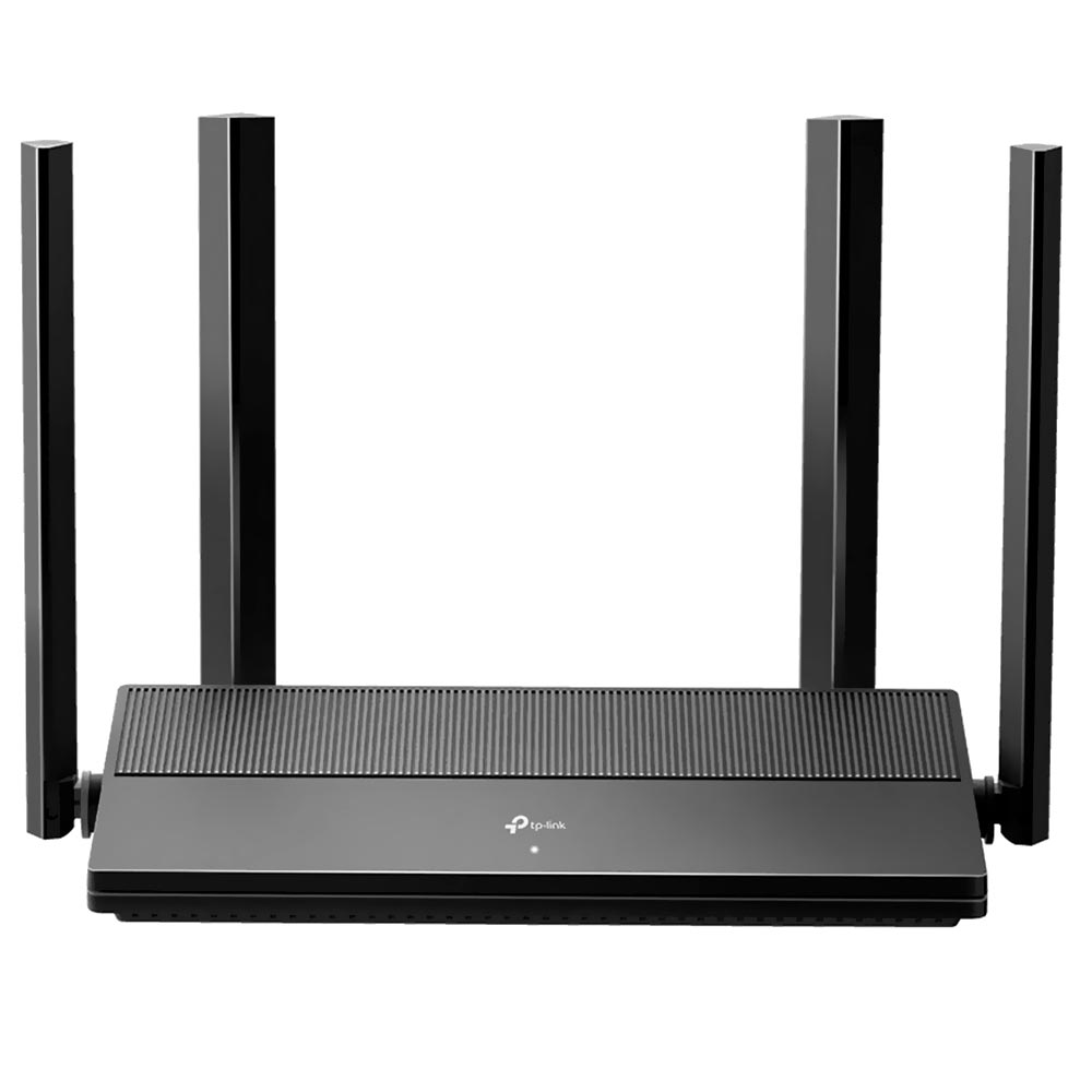 Roteador Tp-Link EX141 AX1500 Dual Band / 2.4GHz / 5GHz / Wi-Fi 6 / 4 Antenas - Preto