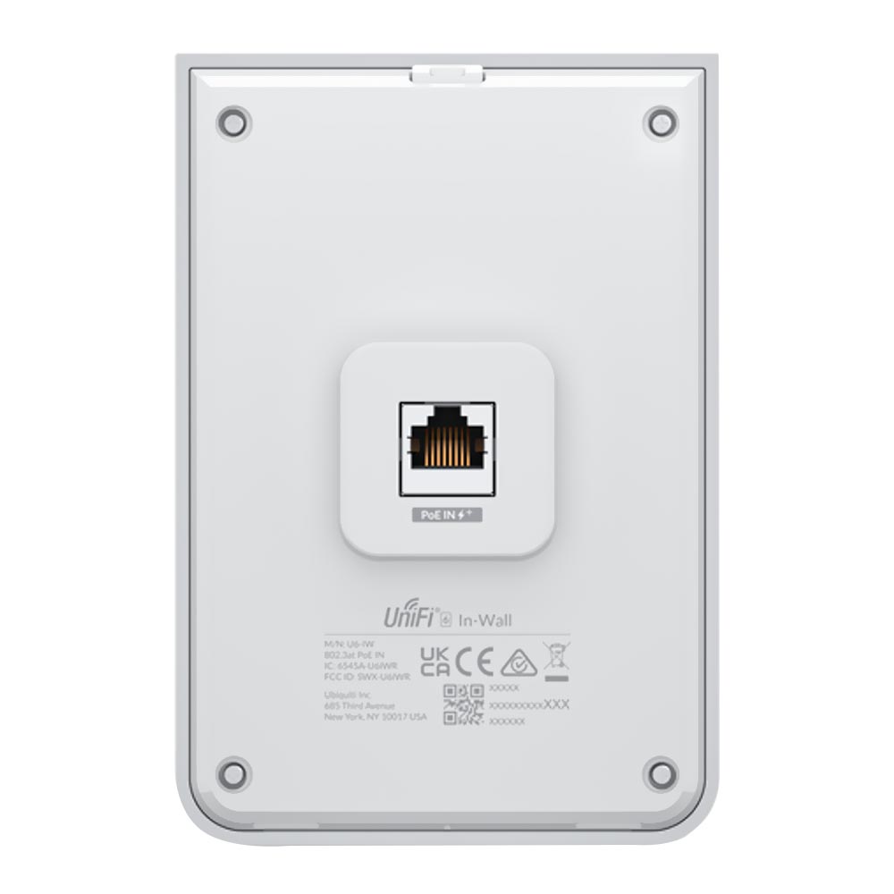 Roteador UBNT U6-IW Unifi AP AC 4x4 Mimo Wi-Fi 6 Dual Band /5.9 DBI / 2.4GHz / 5GHz - Branco
