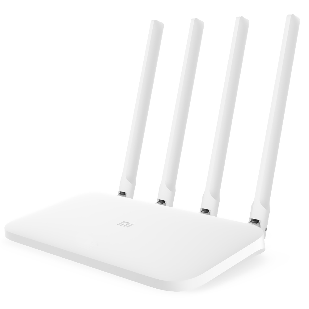 Roteador Xiaomi MI R4CM DVB4231GL / 2.4GHz / 300Mbps / 4 Antenas - Branco