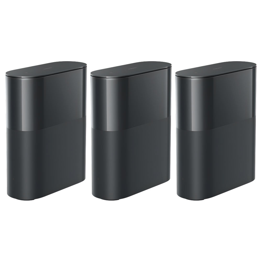 Roteador Xiaomi RN09 Pro DVB4477US Whole Home Mesh BE3600 Dual Band / 2.4 GHz / 5 GHz / Wi-Fi 7 / NFC - Cinza (Kit com 3)