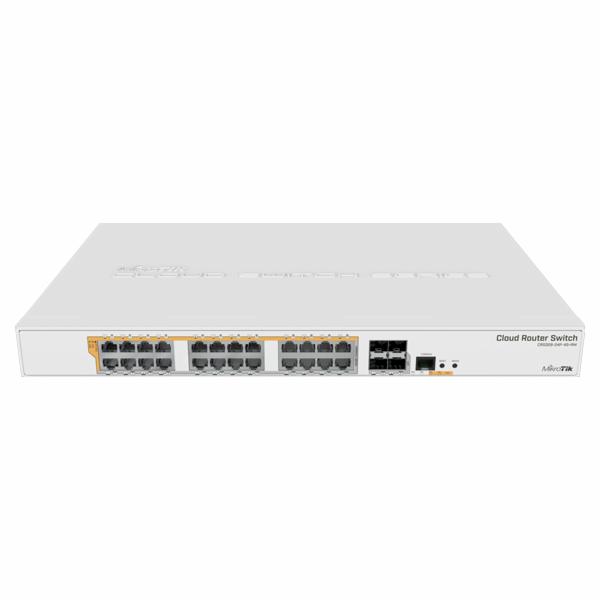 Switch Mikrotik CRS328-24P-4S+RM L5 - Branco