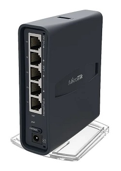 Switch Mikrotik Hap AC Lite Tower RB952UI-5AC2ND-TC / 650MHz / 64MB - Preto