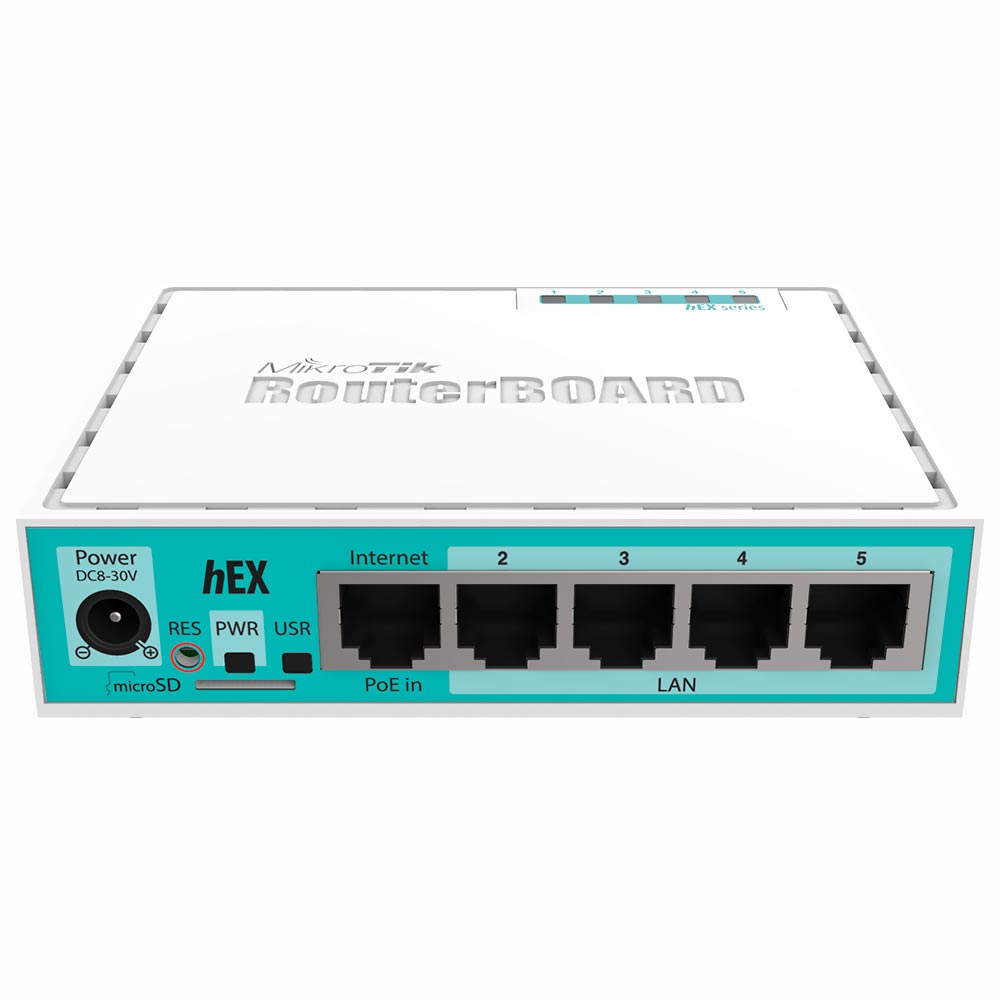 Switch Mikrotik RB 750GR3 HEX L4- Branco