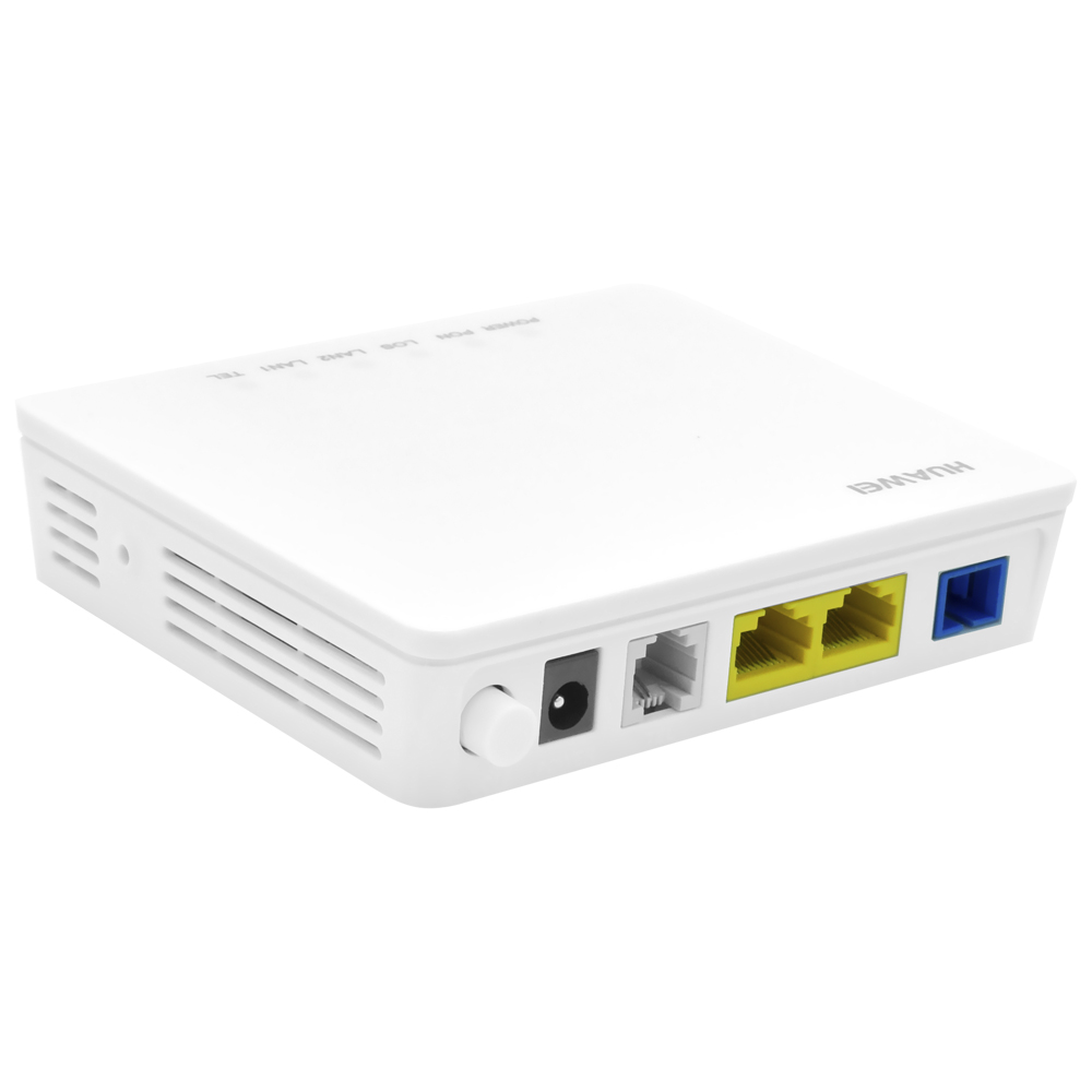 Terminal de Rede Óptica Huawei GPON ONU EG8120L Bridge 1 Pot / 1 WAN / 2 LAN / 1GE+1FE UPC
