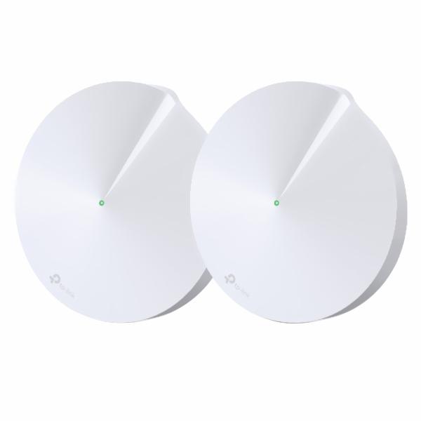 WIR. ROUTER TP-LINK DECO M9 PLUS 2-PACK SMART-HOME MESH WI-FI AC2200 400MBPS TRI BAND