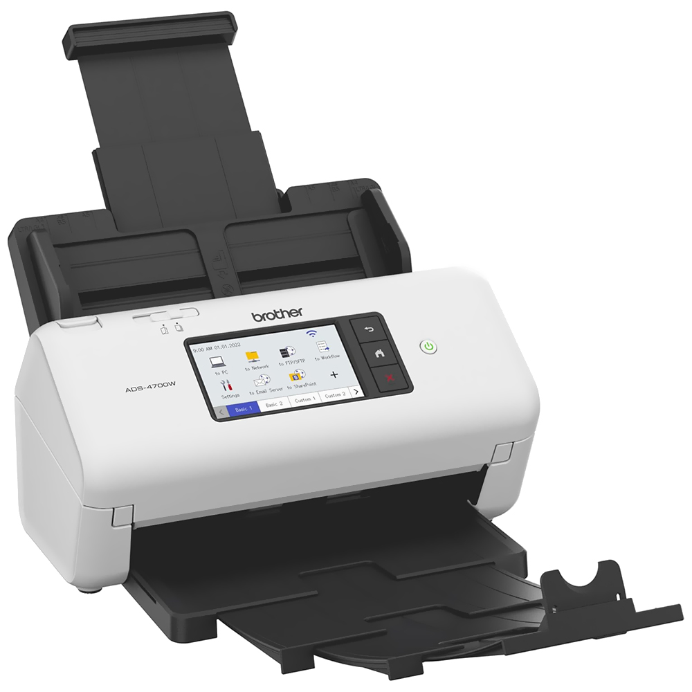 Scanner Brother ADS-4700W USB / Bivolt - Cinza