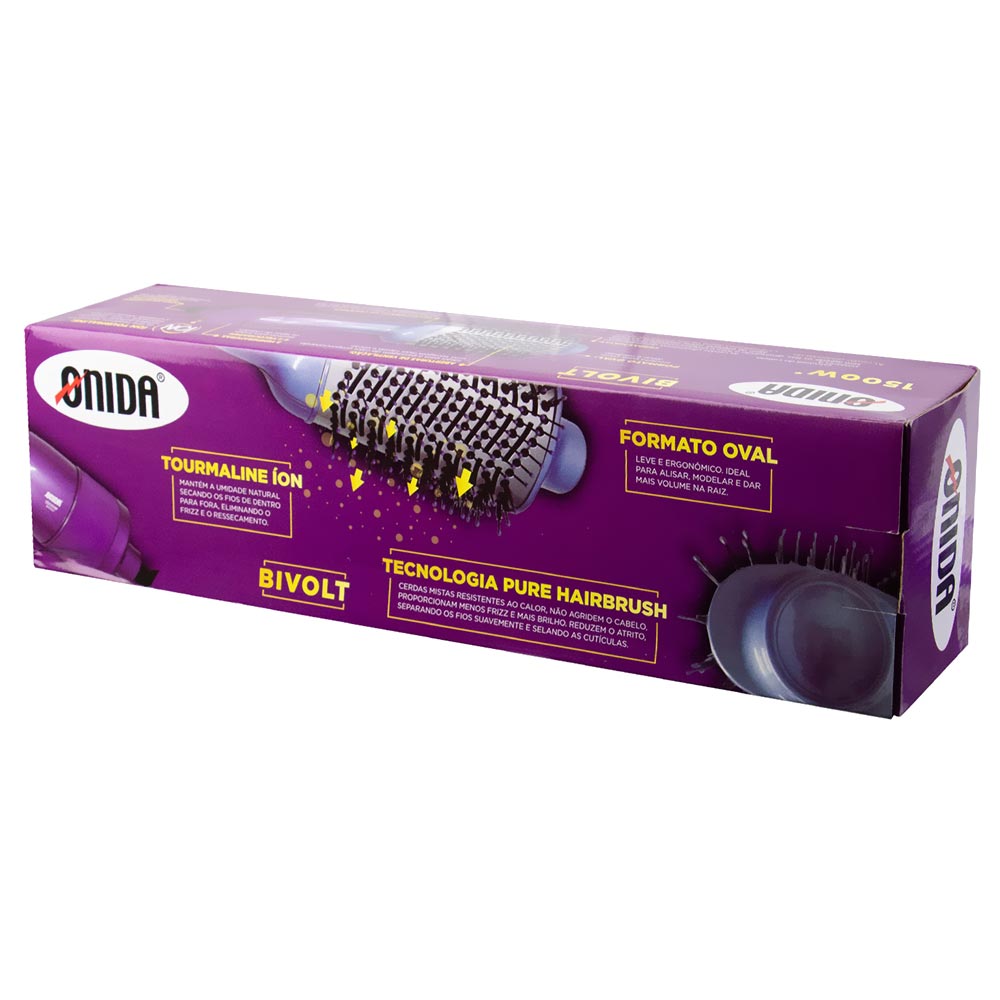Escova Secadora Onida ON-1053 Bivolt - Roxo