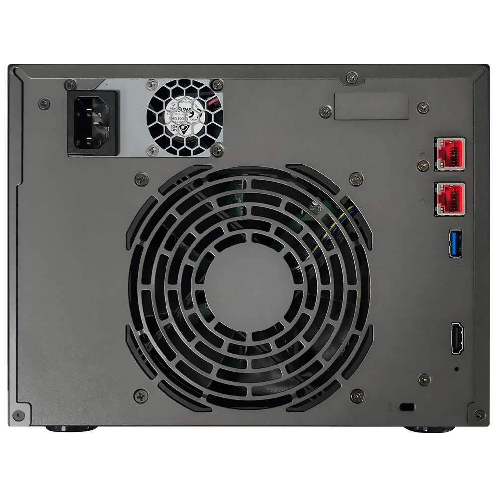 Servidor Nas Storage Asustor AS6706T Lockerstor 6 Gen2 Intel Celeron N5105 de 2.0GHz / 8GB de RAM / 6 Baias / USB 3.2 / LAN
