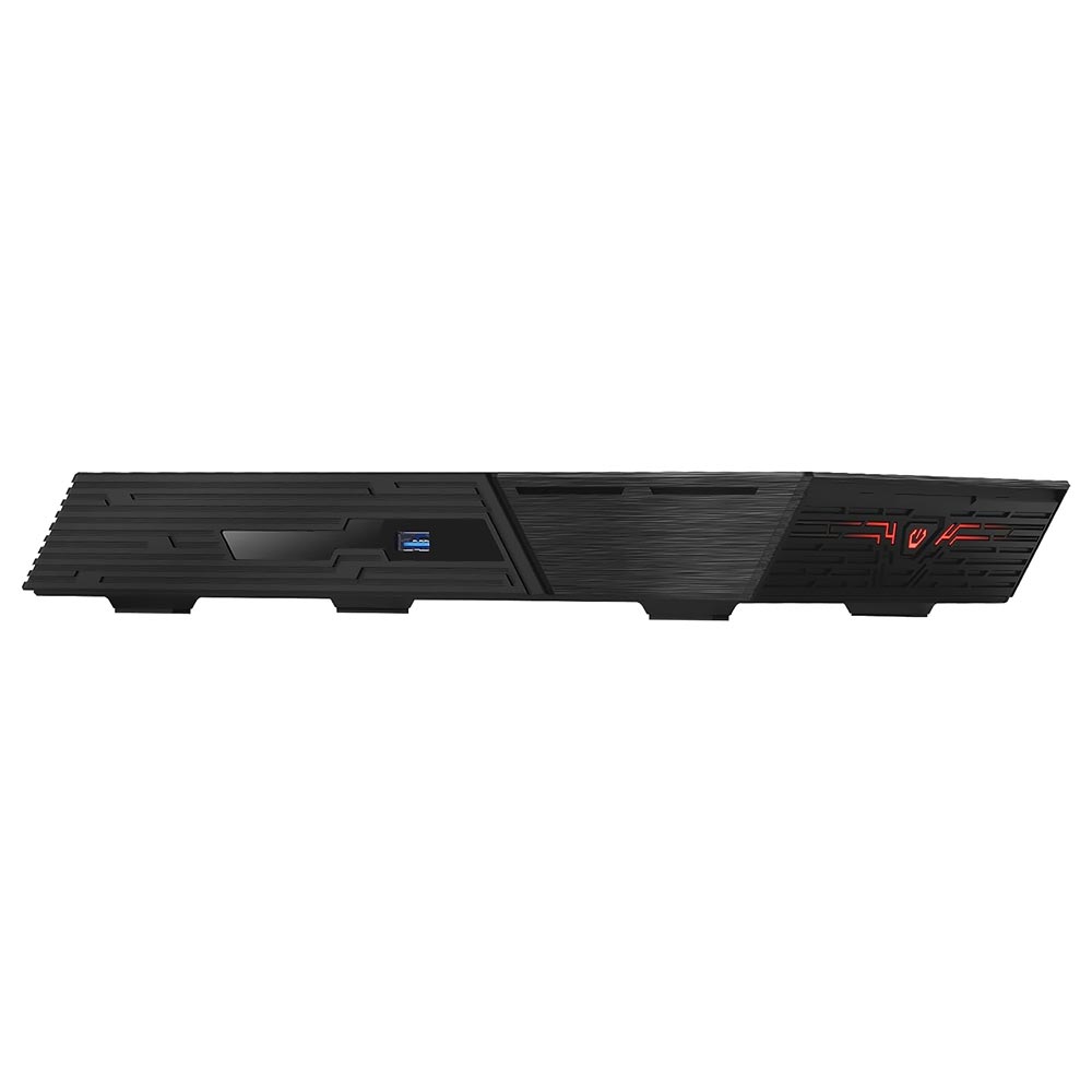 Servidor Nas Storage Asustor FS6712X Intel Celeron N5105 de 2.0GHz / 4GB de RAM / 12 Baias / USB 3.2 / LAN - Preto