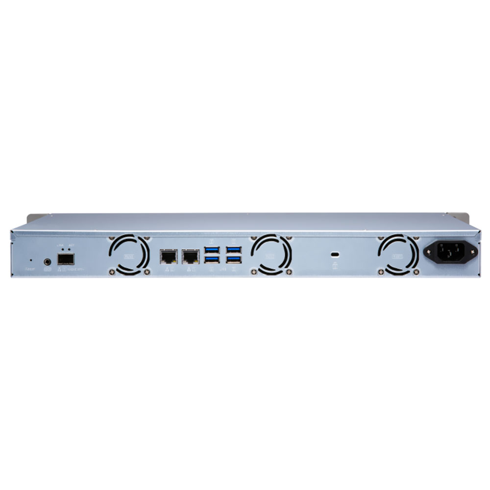 Servidor Nas Storage QNAP TS-431XEU-2G AnnapurnaLabs AL314 de 1.7GHz / 2GB de RAM / 4 Baias / USB / LAN - Prata