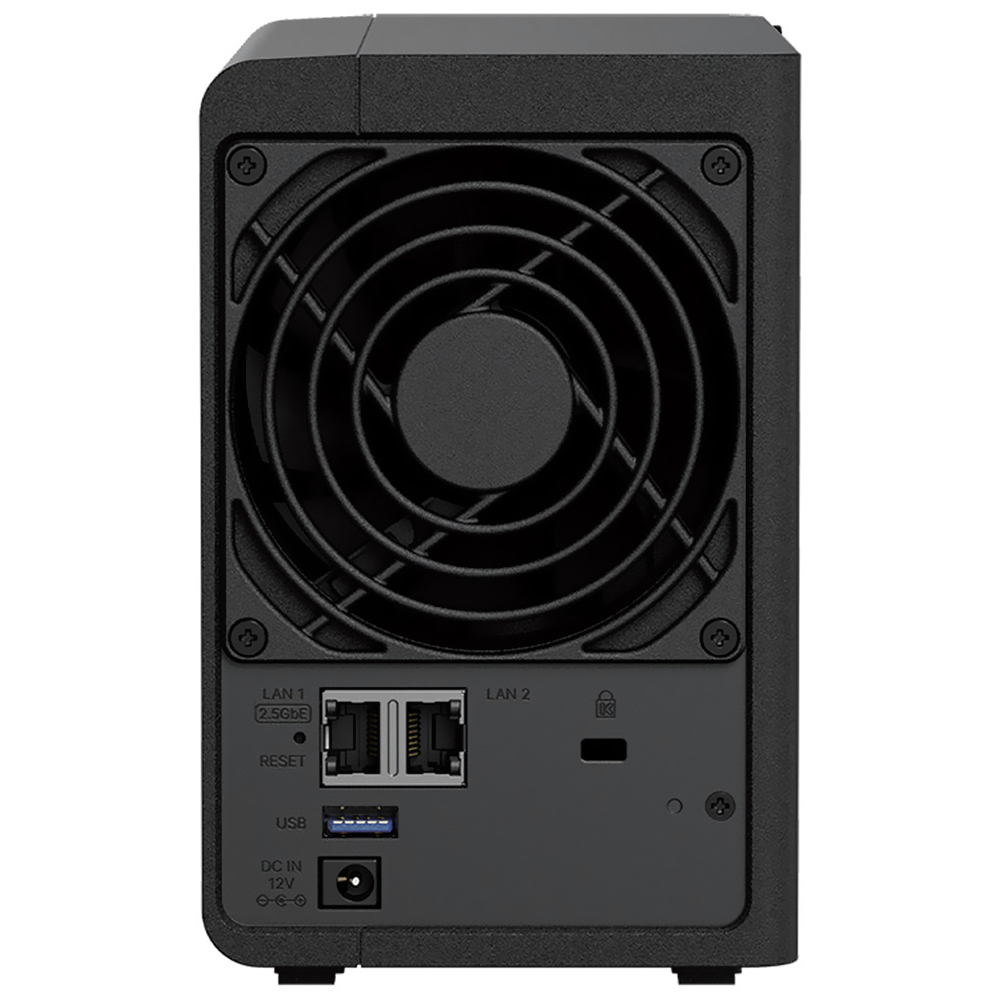 Servidor Nas Storage Synology DiskStation DS225+ Intel Celeron J4125 de 2.0GHz / 2 Baias / USB 3.2 / LAN