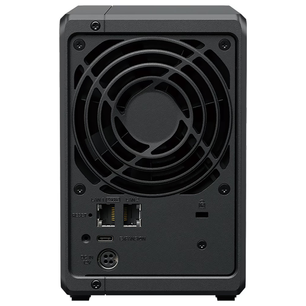 Servidor Nas Storage Synology DiskStation DS725+ AMD Ryzen R1600 de 2.6GHz / 2 Baias / USB 3.2 / LAN
