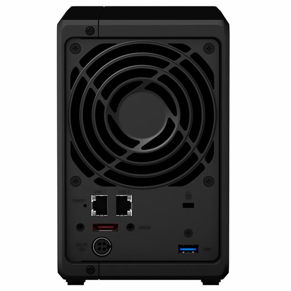 SERVIDOR NAS STORAGE SYNOLOGY DISKTATION DS720+ 2 BAIA QC2.0GHZ/M.2/2GB/1GBE/SATA 3/USB3.2/LAN