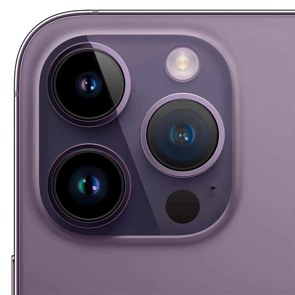 Apple iPhone 14 Pro MQ1F3BE/A A2890 256GB - Deep Purple (Inglês)