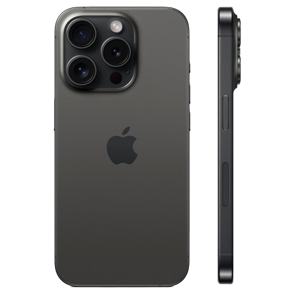 Apple iPhone 15 Pro MTQM3LL/A A2848 128GB / eSIM - Black Titanium