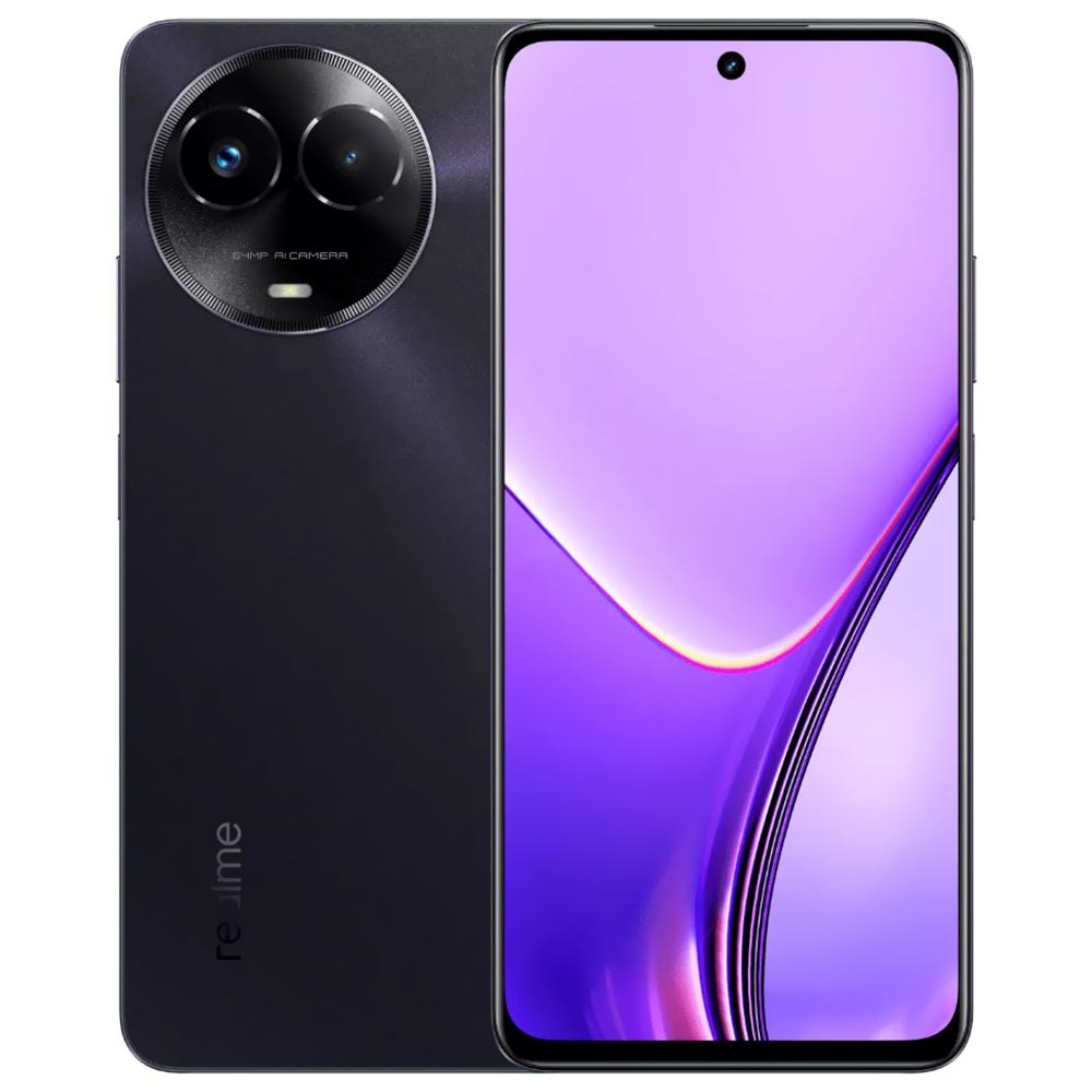 CEL REALME 11 5G RMX3780  8GB/256GB GLORY PRETO DUAL SIM 5G 6.72"