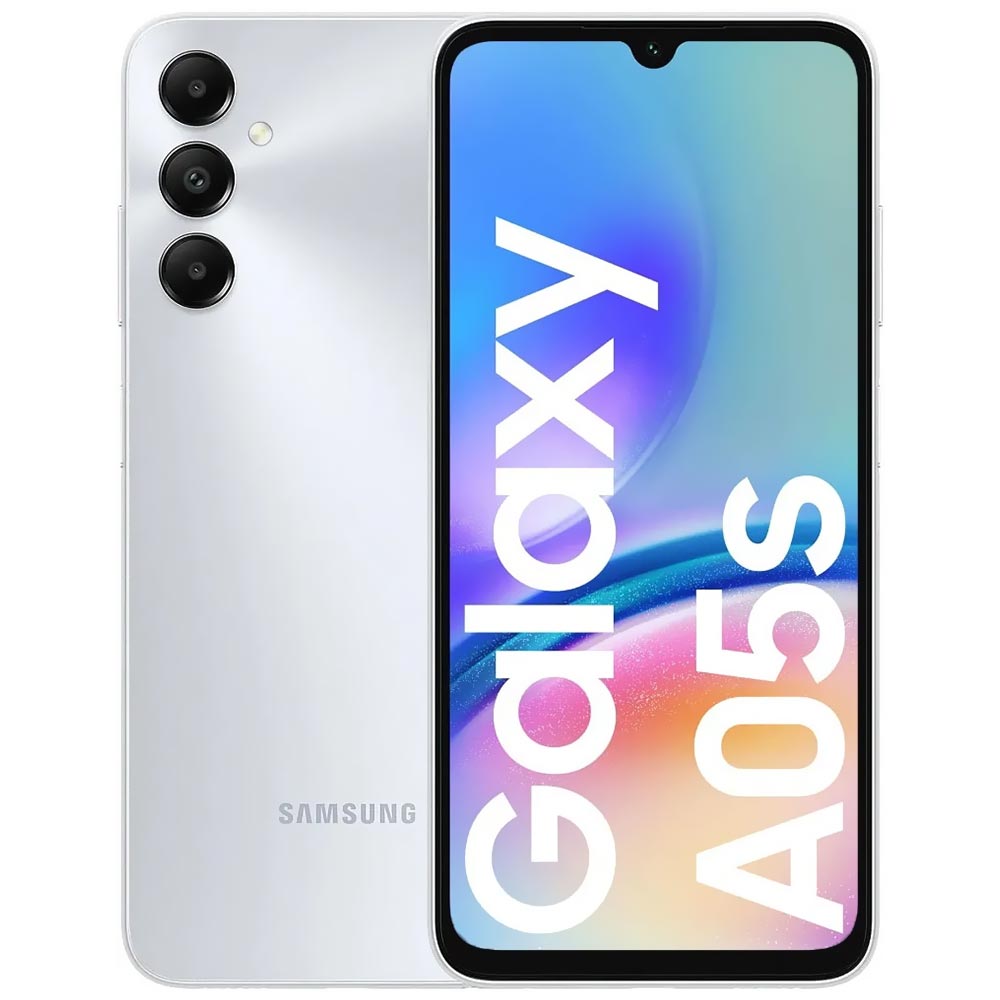 CEL SAMSUNG GALAXY A05S A057F 4GB/64GB PRATA DUAL SIM LTE 6.7" 