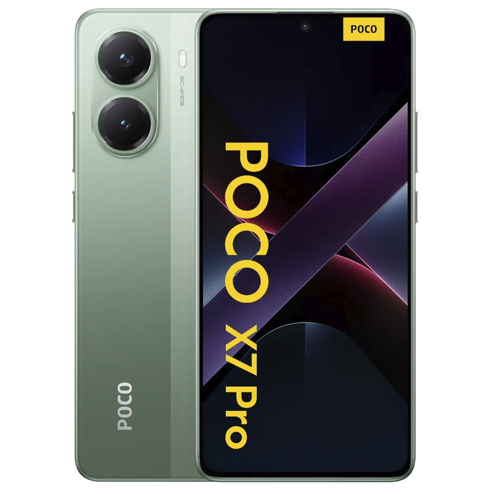 CEL XIAOMI POCO X7 PRO 12GB/512GB VERDE-GLOBAL DUAL SIM 5G 6.67" S/ FONTE
