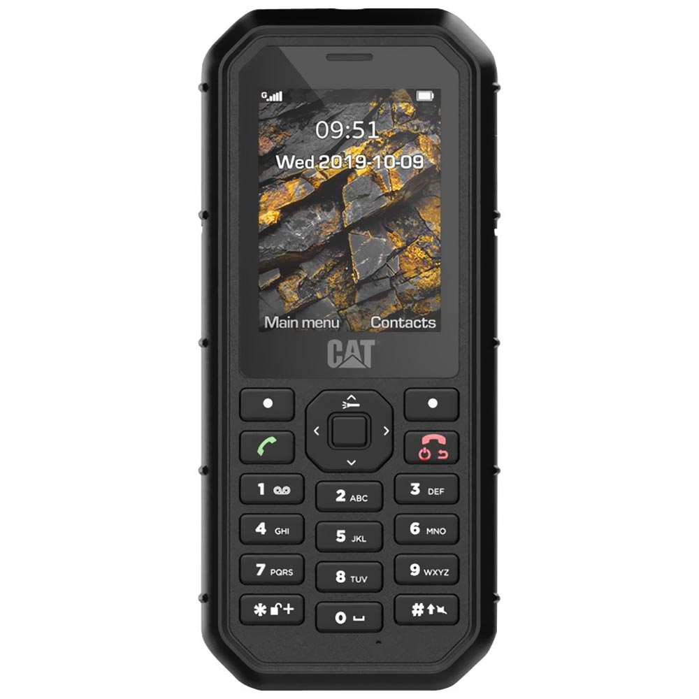 Celular Caterpillar B26 Tela 2.4" / Dual Sim - Preto 