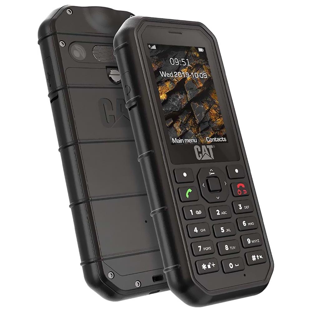 Celular Caterpillar B26 Tela 2.4" / Dual Sim - Preto 