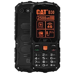 Celular Caterpillar B30 Tela 2.4" / Dual Sim LTE - Preto