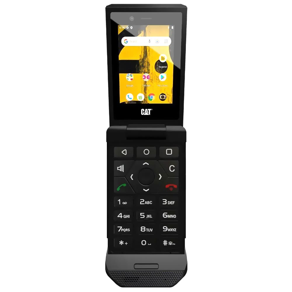 Celular Caterpillar S22 Flip 2GB de RAM / 16GB / Tela 2.8" / Single Sim LTE - Preto