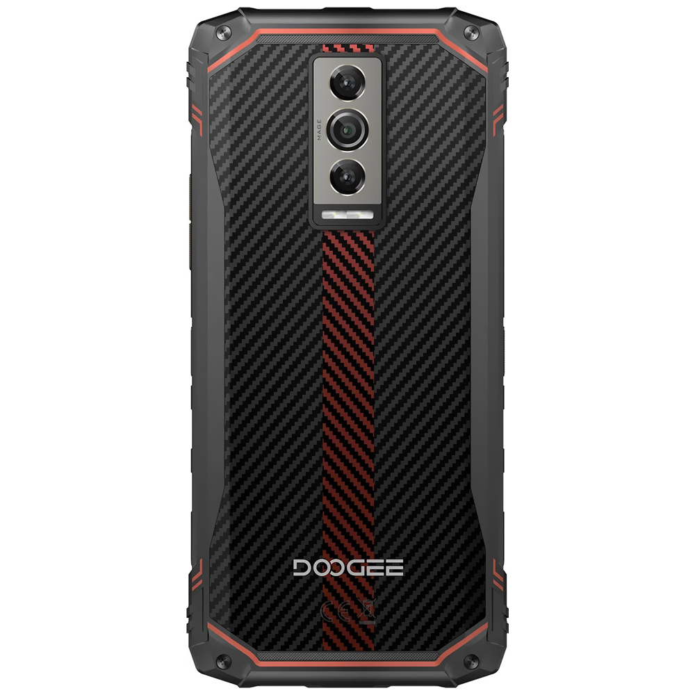 Celular Dogee Blade10 4GB de RAM / 128GB / Tela 6.56" / Dual Sim LTE - Kevlar Red (Global)