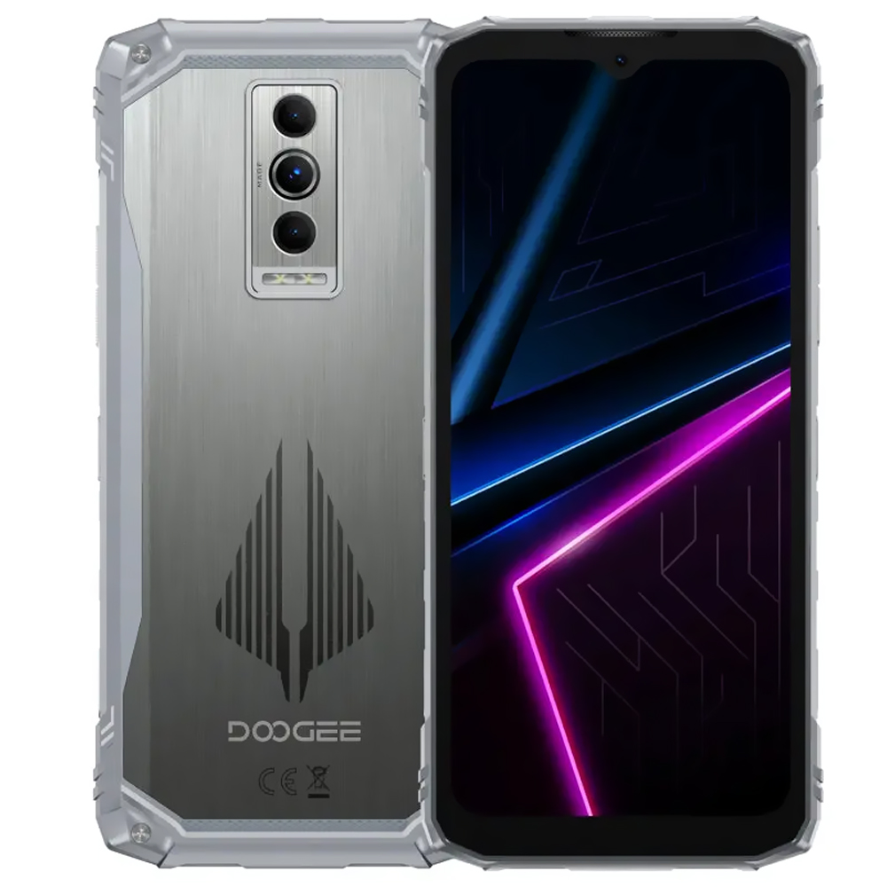 Celular Doogee Blade10 Pro Energy 6GB de RAM / 256GB / Tela 6.56" / Dual Sim LTE - Metalic Prata (Global)