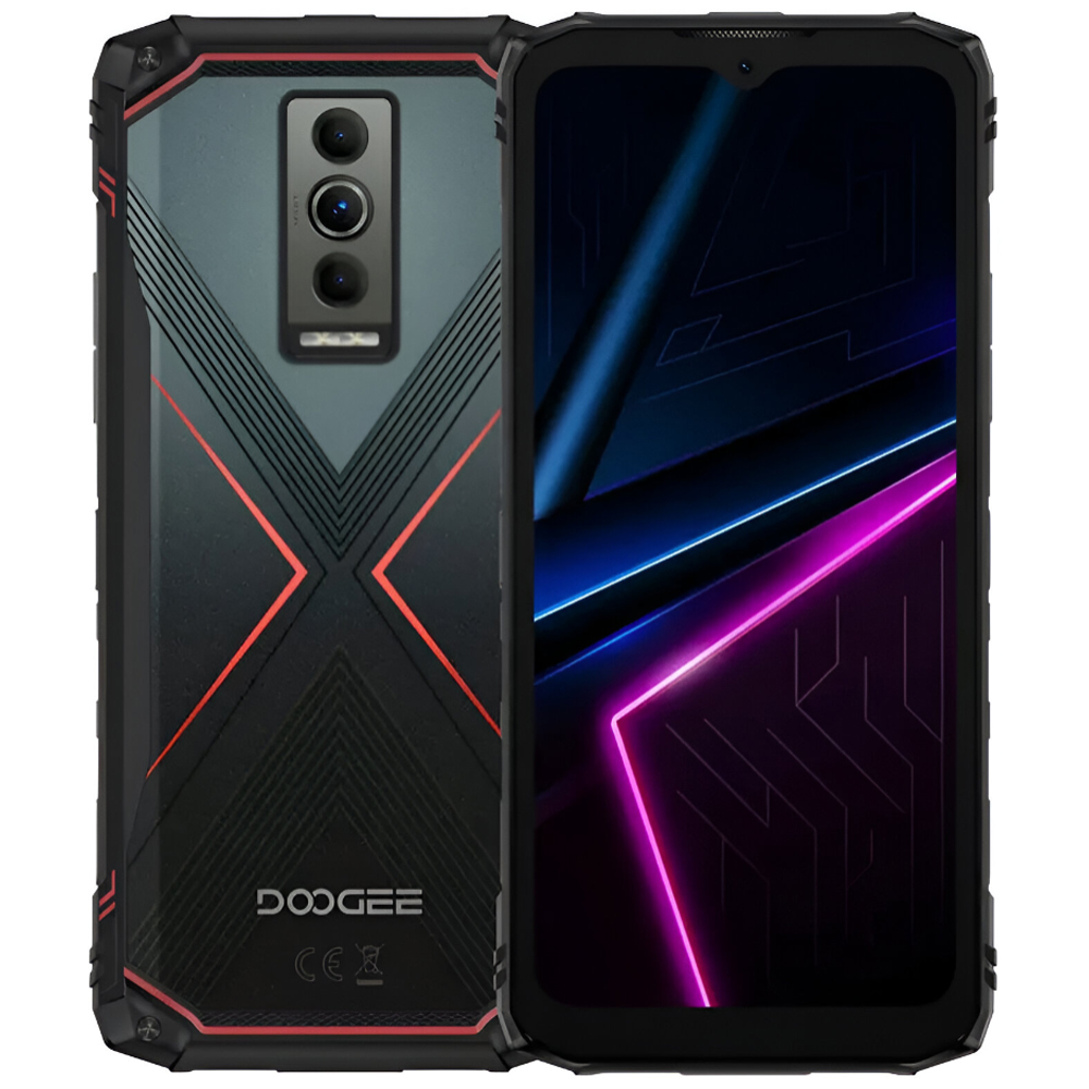 Celular Doogee Blade10 Pro Energy 6GB de RAM / 256GB / Tela 6.56" / Dual Sim LTE - Space Vermelho (Global)