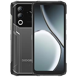 Celular Doogee Blade20 Ultra 8GB de RAM / 512GB / Tela 6.6" / Dual Sim LTE - Obsidian Prata (Global)