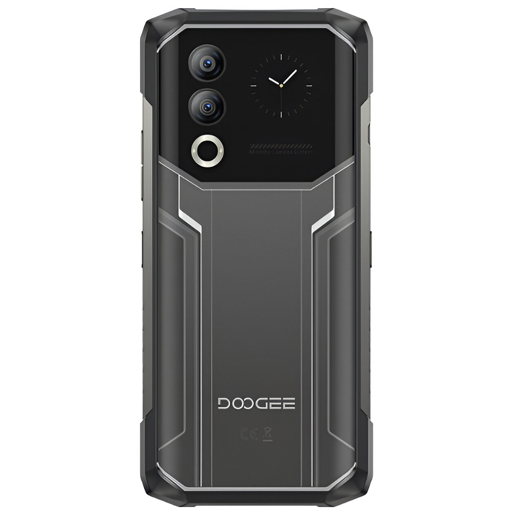 Celular Doogee Blade20 Ultra 8GB de RAM / 512GB / Tela 6.6" / Dual Sim LTE - Obsidian Prata (Global)