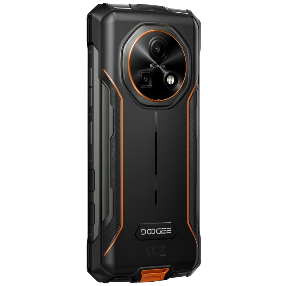 Celular Doogee Fire 7 4GB de RAM / 256GB / Tela 6.6" / Dual Sim LTE - Blade Laranja (Global)