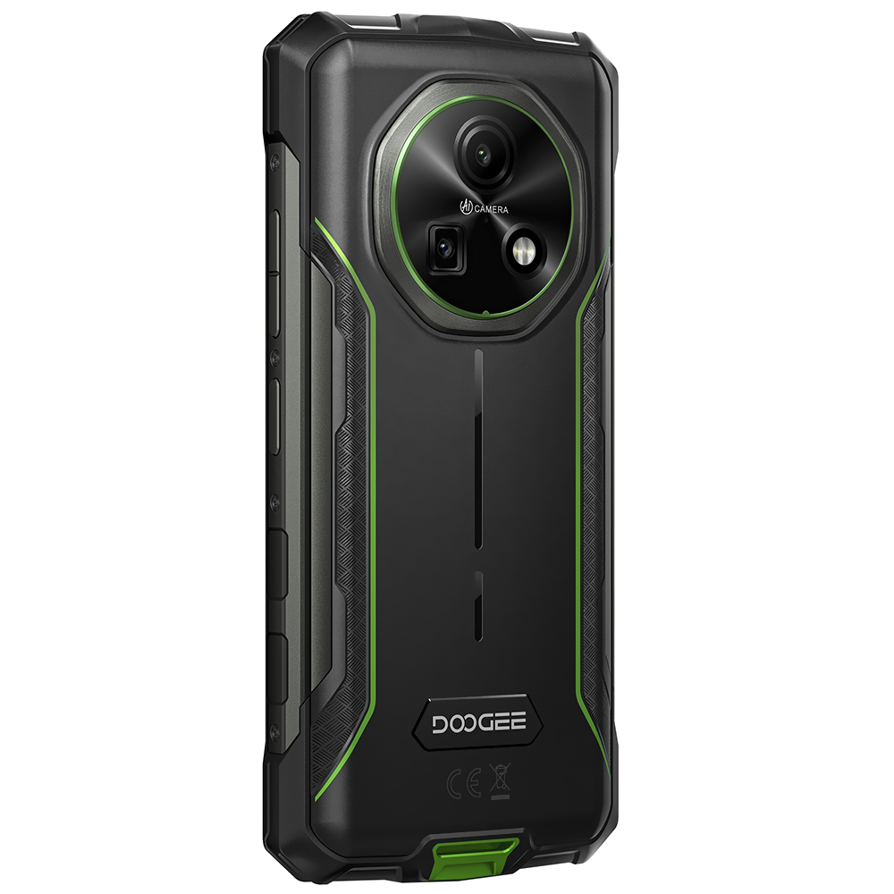 Celular Doogee Fire 7 4GB de RAM / 256GB / Tela 6.6" / Dual Sim LTE - Forest Verde (Global)