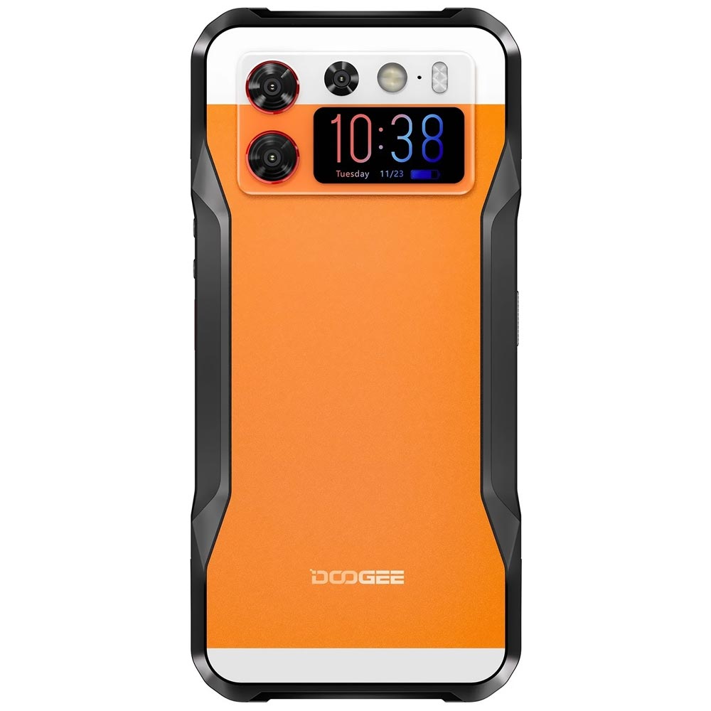 Celular Doogee V20S 12GB de RAM / 256GB / Tela 6.43" / Dual Sim 5G - Sunset Laranja