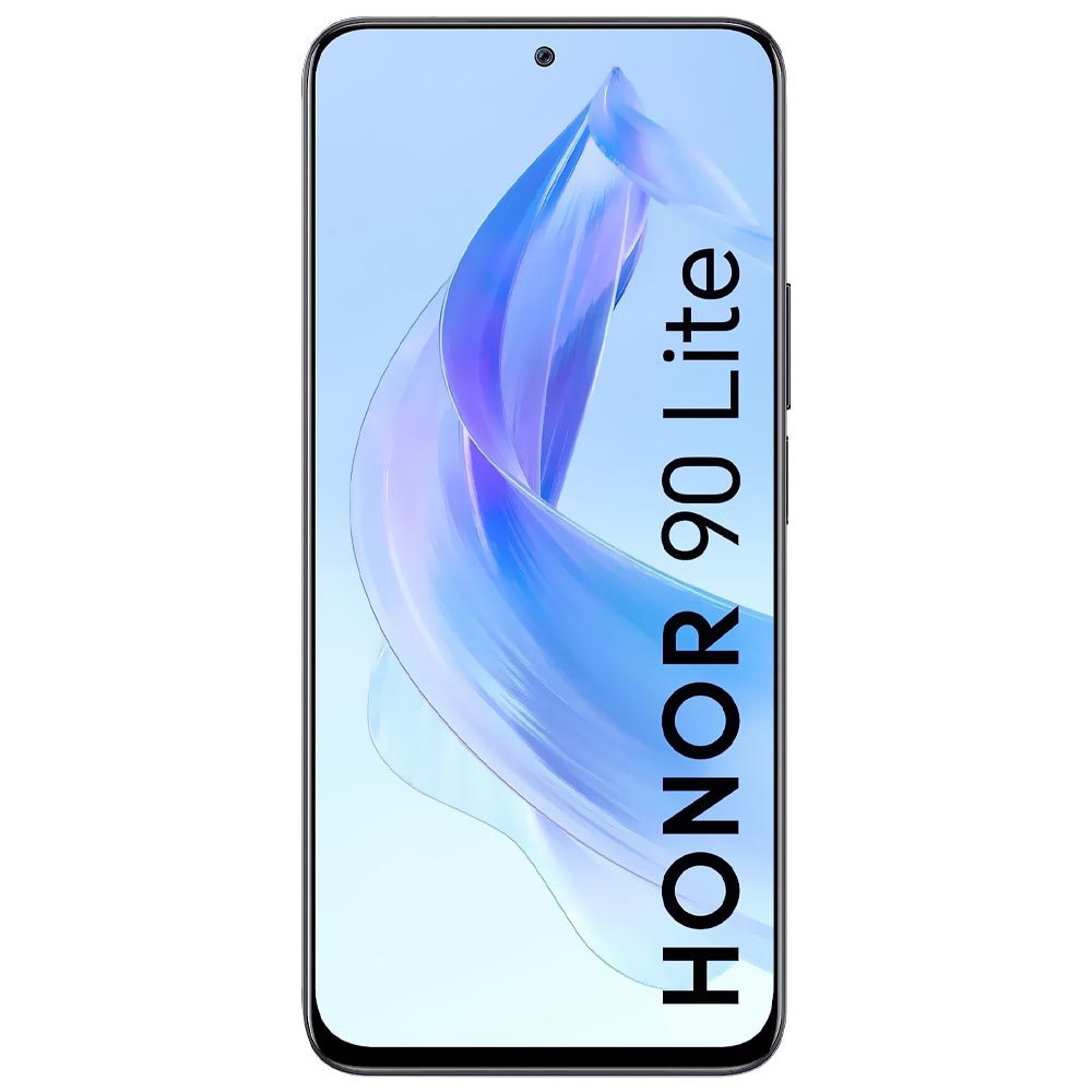 Celular Honor 90 Lite CRT-NX1 8GB de RAM / 256GB / Tela 6.7" / Dual Sim - Midnight Preto