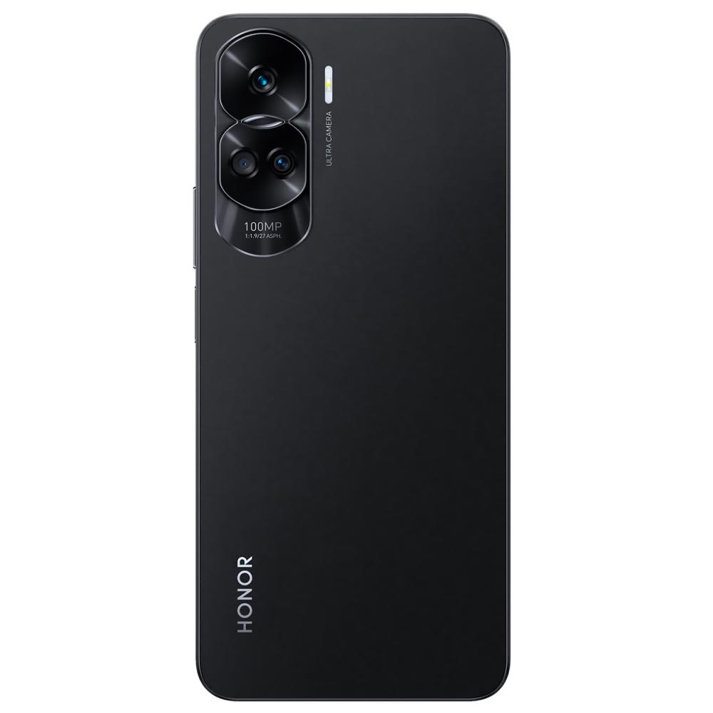 Celular Honor 90 Lite CRT-NX1 8GB de RAM / 256GB / Tela 6.7" / Dual Sim - Midnight Preto