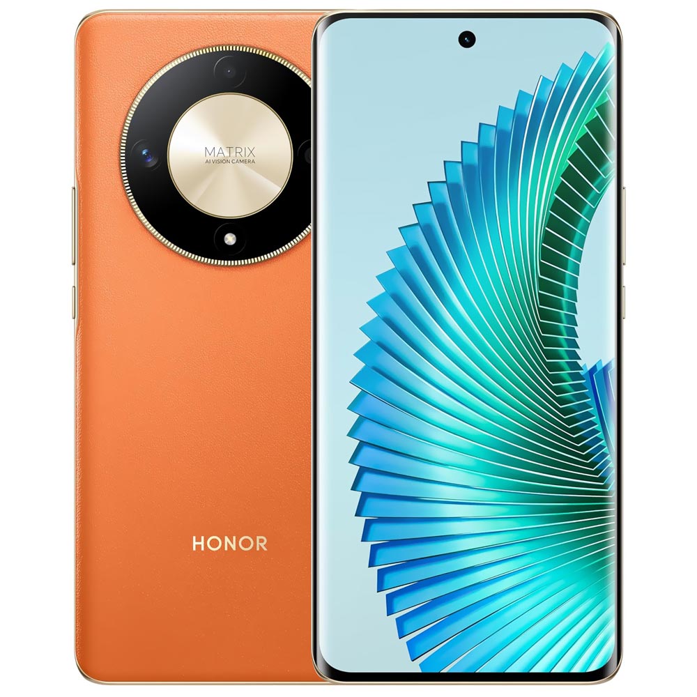 Celular Honor MAGIC6 Lite 5G ALI-NX1 8GB de RAM / 256GB / Tela 6.78" / Dual Sim - Laranja Sunrise