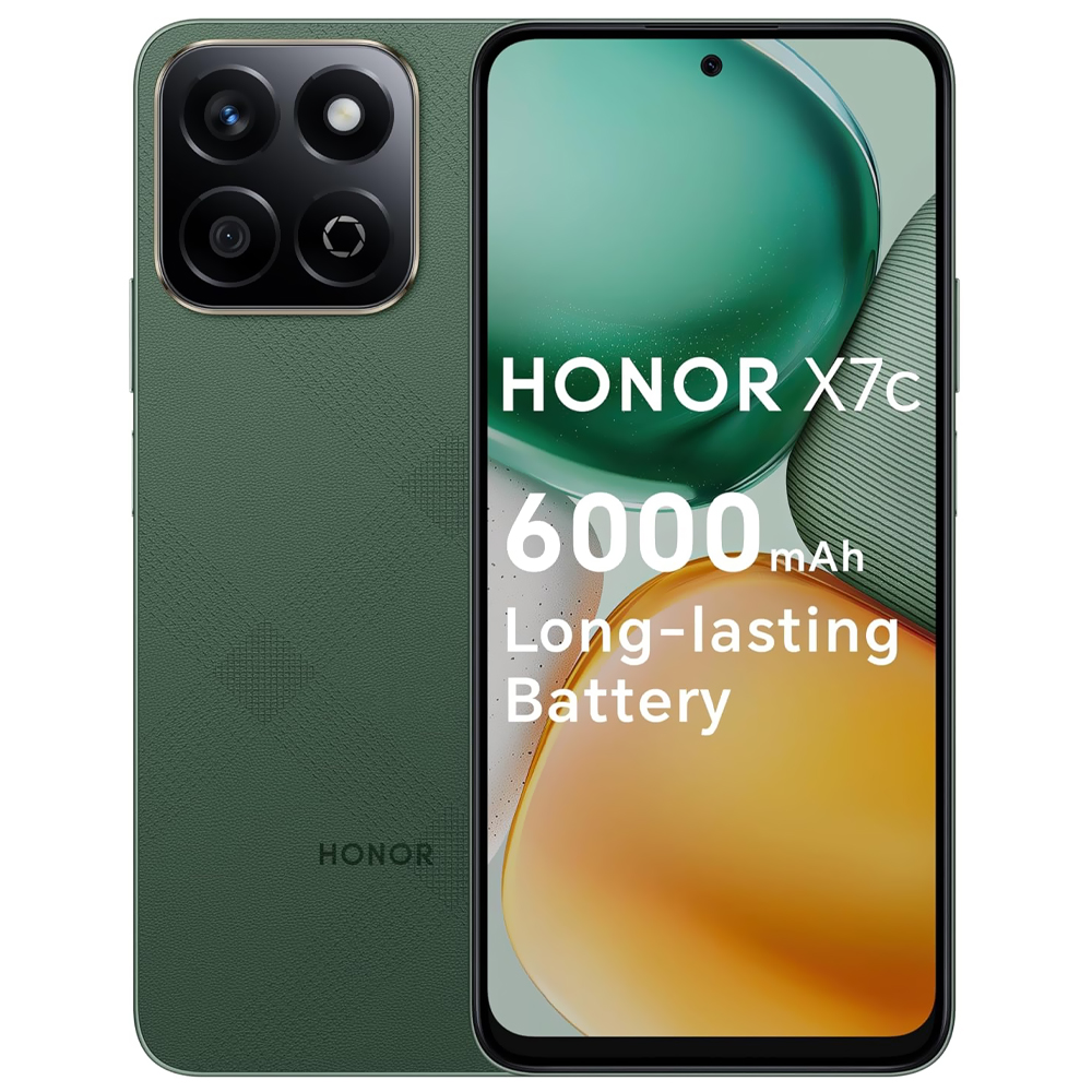 Celular Honor X7C ALT-LX2 8GB de RAM / 256GB / Tela 6.77" / Dual Sim LTE - Verde Foresta