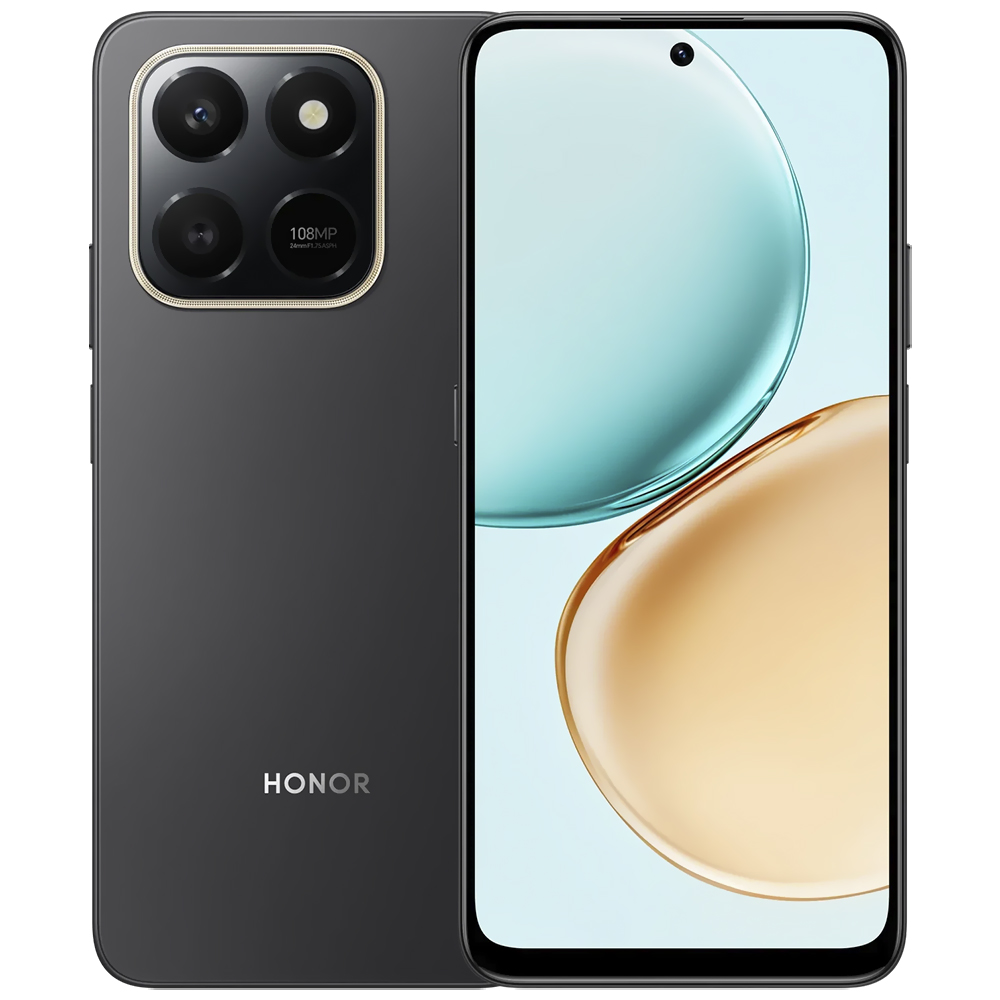 Celular Honor X7D LGN-LX2 NFC 8GB de RAM / 256GB / Tela 6.77" / Dual Sim LTE - Velver Preto