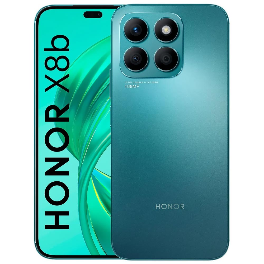 Celular Honor X8B LLY-LX1 8GB de RAM / 256GB / Tela 6.7" / Dual Sim LTE - Aquamarino